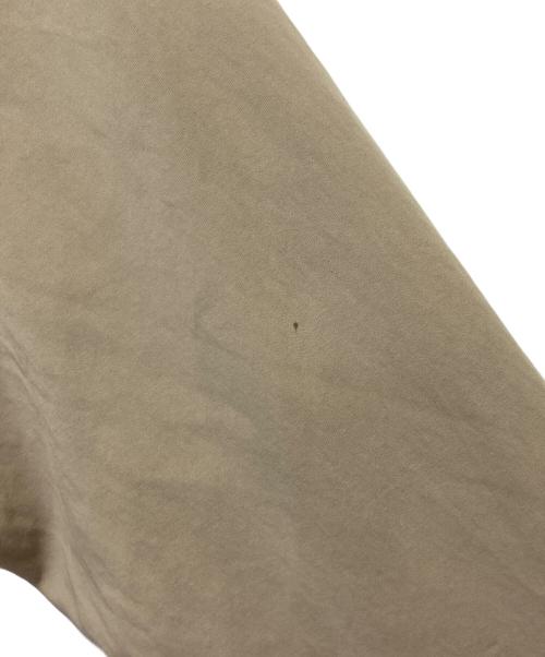 nonnotte（ノノット）nonnotte (ノノット) Zip Up Blouson Hard Twist incomplete double cloth ベージュ サイズ:5の古着・服飾アイテム