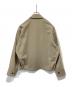 nonnotte (ノノット) Zip Up Blouson Hard Twist incomplete double cloth ベージュ サイズ:5：25000円