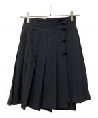 tricot COMME des GARCONSトリココムデギャルソン）の古着「プリーツスカート」｜ネイビー
