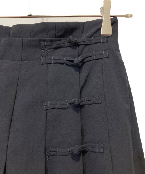 tricot COMME des GARCONS（トリココムデギャルソン）tricot COMME des GARCONS (トリココムデギャルソン) プリーツスカート ネイビー サイズ:Sの古着・服飾アイテム