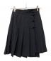 tricot COMME des GARCONS（トリココムデギャルソン）の古着「プリーツスカート」｜ネイビー