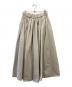 EBURE（エブール）の古着「ギャザースカート」｜グレー