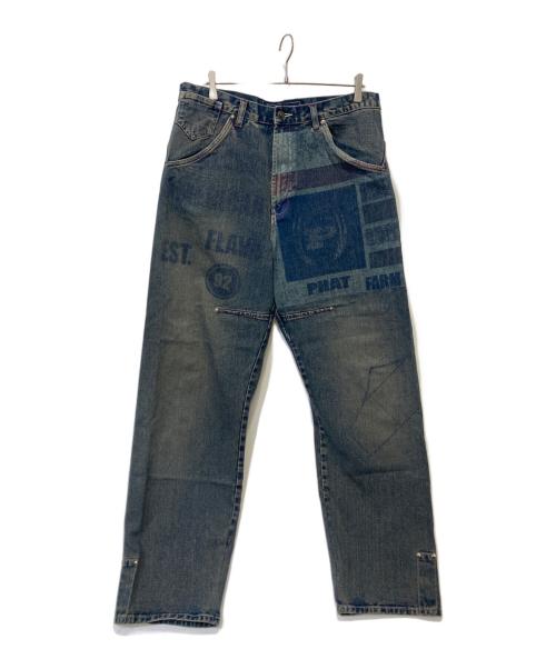PHAT FARM（ファットファーム）PHAT FARM (ファットファーム) デニムパンツ インディゴ サイズ:36×33の古着・服飾アイテム