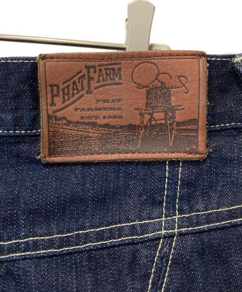 PHAT FARM（ファットファーム）PHAT FARM (ファットファーム) デニムパンツ インディゴ サイズ:36×33の古着・服飾アイテム
