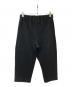 HOMME PLISSE ISSEY MIYAKE (オム プリッセ イッセイ ミヤケ) クロップドプリーツパンツ ブラック サイズ:2：18000円