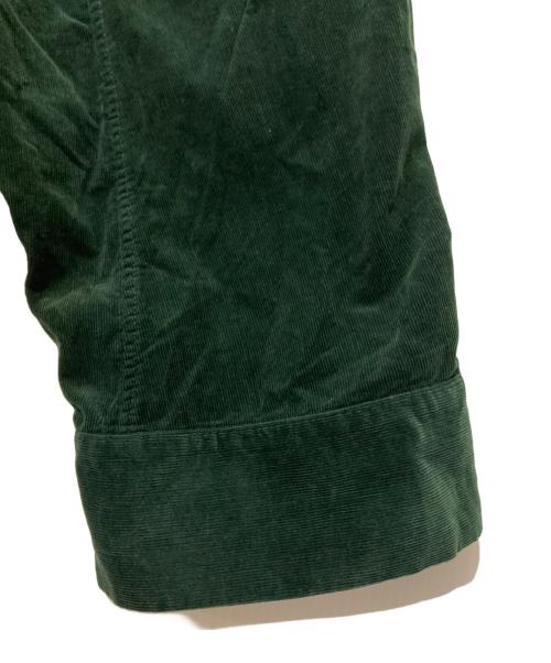 Graphpaper（グラフペーパー）Graphpaper (グラフペーパー) Suvin Corduroy Regular Collar York Sleeve Shirt グリーン サイズ:Fの古着・服飾アイテム