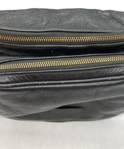 Saint Laurent Paris（サンローランパリ）Saint Laurent Paris (サンローランパリ) レザーボディーバッグ ブラックの古着・服飾アイテム