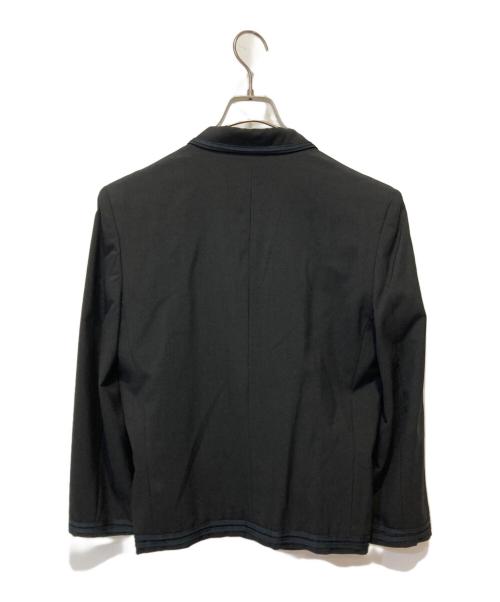 tricot COMME des GARCONS（トリココムデギャルソン）tricot COMME des GARCONS (トリココムデギャルソン) ウールテーラードジャケット ブラック サイズ:Sの古着・服飾アイテム