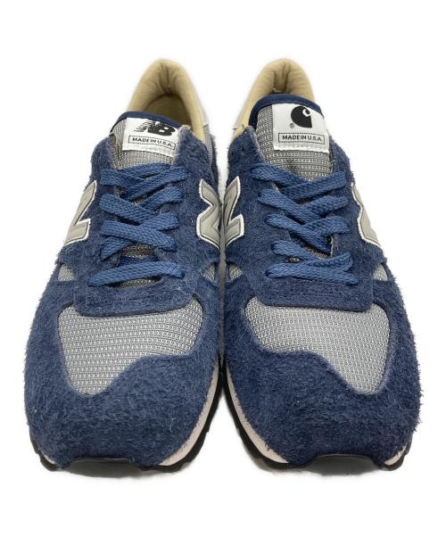 NEW BALANCE（ニューバランス）NEW BALANCE (ニューバランス) CARHARTT WIP (カーハート ワークインプログレス) 990v1 ネイビー サイズ:29の古着・服飾アイテム