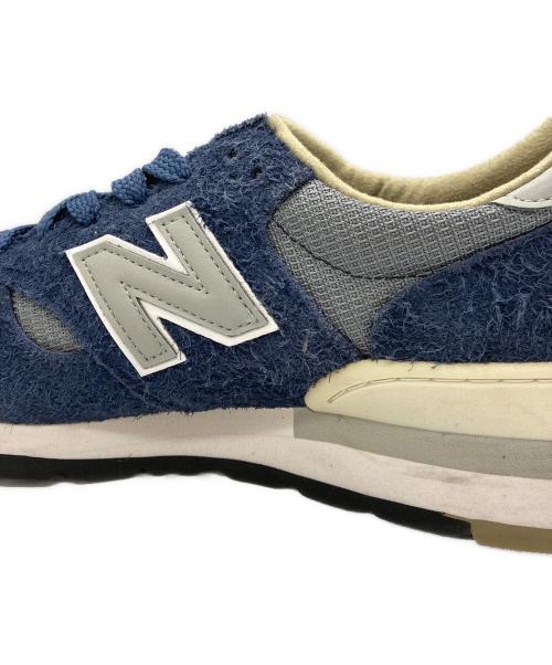 NEW BALANCE（ニューバランス）NEW BALANCE (ニューバランス) CARHARTT WIP (カーハート ワークインプログレス) 990v1 ネイビー サイズ:29の古着・服飾アイテム