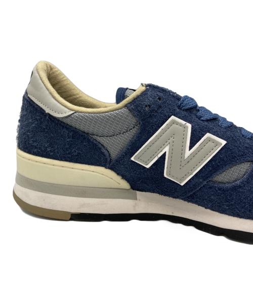 NEW BALANCE（ニューバランス）NEW BALANCE (ニューバランス) CARHARTT WIP (カーハート ワークインプログレス) 990v1 ネイビー サイズ:29の古着・服飾アイテム