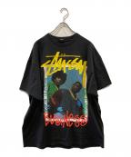 stussy×EPMDステューシー×イーピーエムディー）の古着「プリントTシャツ」｜ブラック