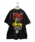 stussy (ステューシー) epmd (イーピーエムディー) プリントTシャツ ブラック サイズ:XL：15000円