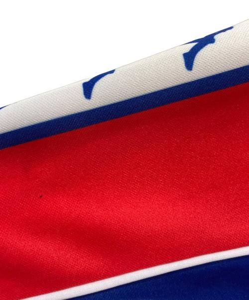 KAPPA（カッパ）Kappa (カッパ) ゲームシャツ ブルー×レッド サイズ:XLの古着・服飾アイテム