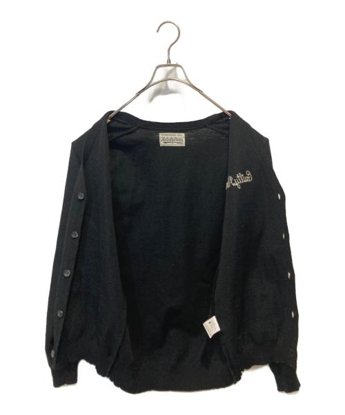 WACKO MARIA（ワコマリア）WACKO MARIA (ワコマリア) 刺繍カーディガン ブラック サイズ:Ｍの古着・服飾アイテム