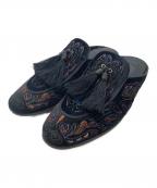 ANGELO RUFFOアンジェロ ルッフォ）の古着「タッセルローファー」｜ブラック