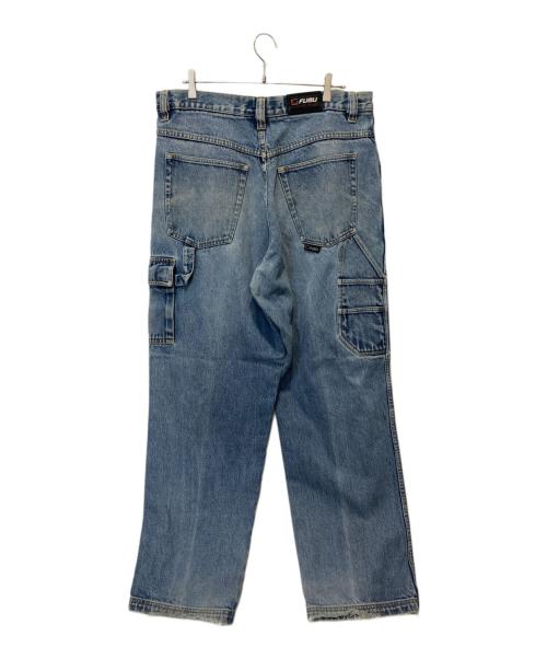 FUBU（フブ）FUBU (フブ) デニムパンツ ブルー サイズ:W38 L34の古着・服飾アイテム