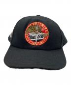 USEDユーズド）の古着「キャップ」｜ブラック