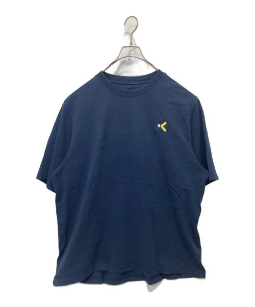 KENZO（ケンゾー）KENZO (ケンゾー) K刺繍Tシャツ ネイビー サイズ:Ｌの古着・服飾アイテム