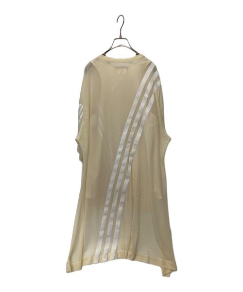 Y-3（ワイスリー）Y-3 (ワイスリー) W CH1 MESH TEE ベージュ サイズ:Ｍの古着・服飾アイテム