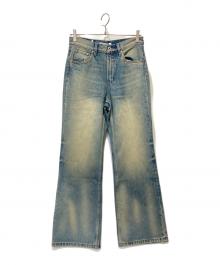 AMICUS ANIMAE（AMICUS ANIMAE）の古着「デニムパンツ」｜スカイブルー