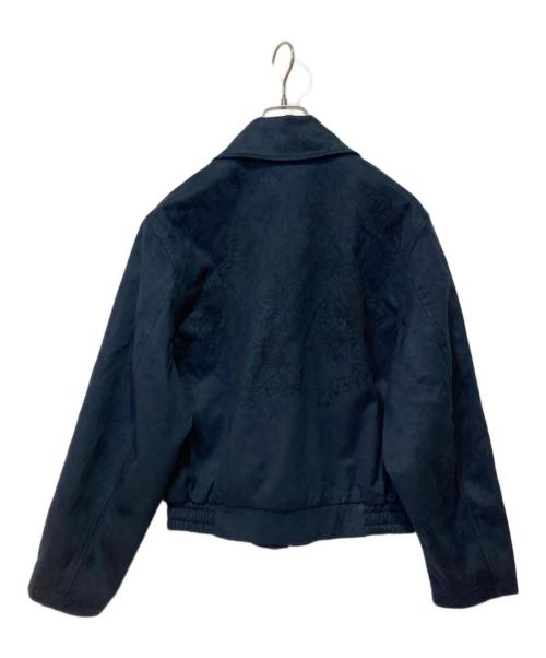 AMICUS ANIMAE（AMICUS ANIMAE）AMICUS ANIMAE (AMICUS ANIMAE) ブルゾン ネイビー サイズ:Sの古着・服飾アイテム