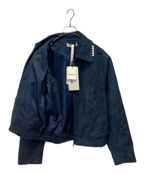 AMICUS ANIMAE（AMICUS ANIMAE）AMICUS ANIMAE (AMICUS ANIMAE) ブルゾン ネイビー サイズ:Sの古着・服飾アイテム