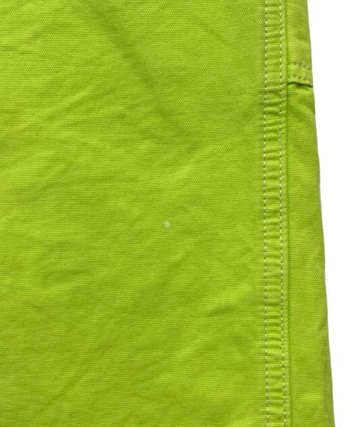 stussy（ステューシー）stussy (ステューシー) ペインターパンツ 黄緑 サイズ:28の古着・服飾アイテム