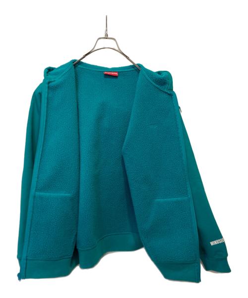 SUPREME（シュプリーム）Supreme (シュプリーム) Windstopper Zip Up Hooded Sweatshirts グリーン サイズ:Ｌの古着・服飾アイテム