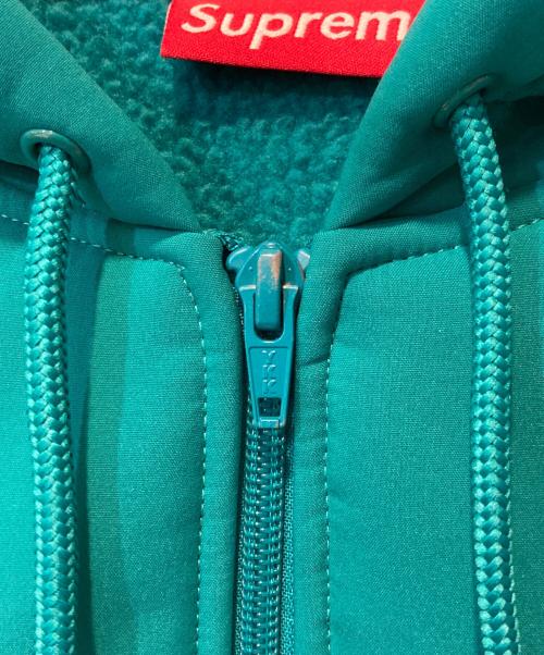 SUPREME（シュプリーム）Supreme (シュプリーム) Windstopper Zip Up Hooded Sweatshirts グリーン サイズ:Ｌの古着・服飾アイテム