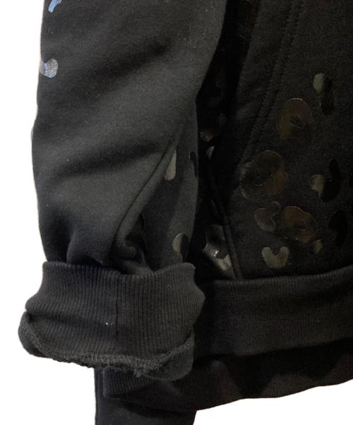 adidas（アディダス）adidas (アディダス) JEREMY SCOTT (ジェレミースコット) ヒョウパーカー ブラック サイズ:XLの古着・服飾アイテム