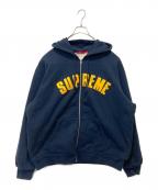 SUPREMEシュプリーム）の古着「2024AW Arc Thermal Lined Zip Up Hooded」｜ネイビー