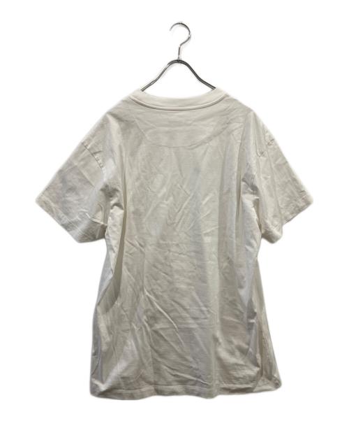 JIL SANDER+（ジルサンダープラス）JIL SANDER+ (ジルサンダープラス) コットンTシャツ ホワイト サイズ:Lの古着・服飾アイテム