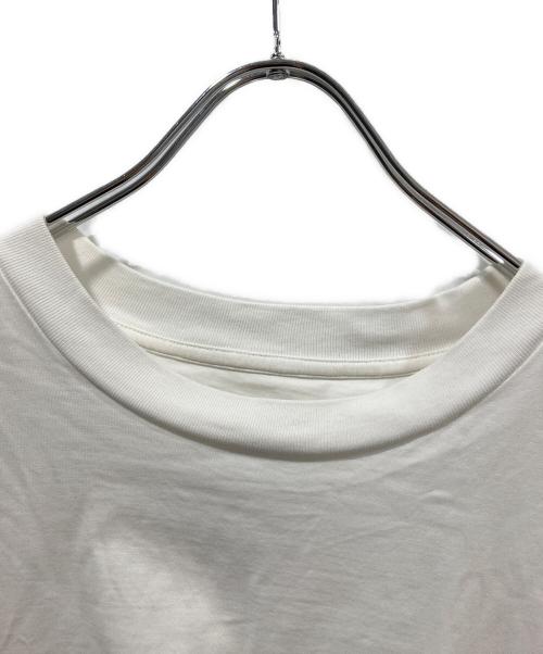 JIL SANDER+（ジルサンダープラス）JIL SANDER+ (ジルサンダープラス) コットンTシャツ ホワイト サイズ:Lの古着・服飾アイテム