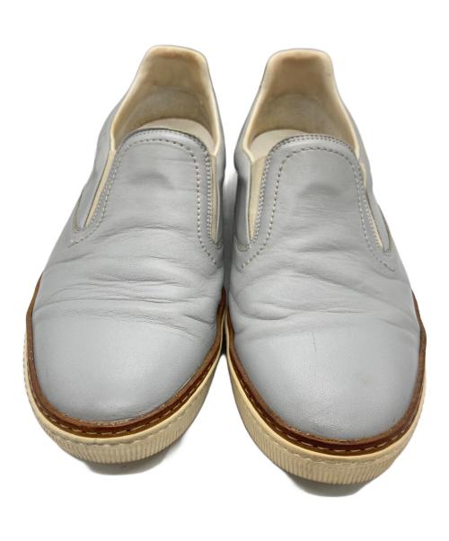 Maison Margiela（メゾンマルジェラ）Maison Margiela (メゾンマルジェラ) スリッポン グレー サイズ:42の古着・服飾アイテム