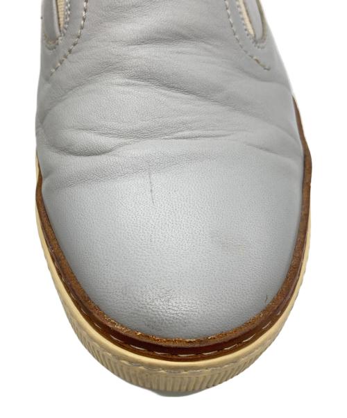 Maison Margiela（メゾンマルジェラ）Maison Margiela (メゾンマルジェラ) スリッポン グレー サイズ:42の古着・服飾アイテム