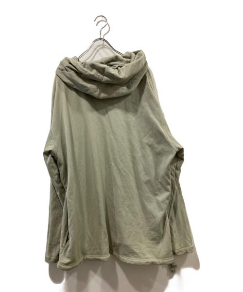 AURALEE（オーラリー）AURALEE (オーラリー) LIGHT FLOWY SWEAT PARKA グリーン サイズ:3の古着・服飾アイテム