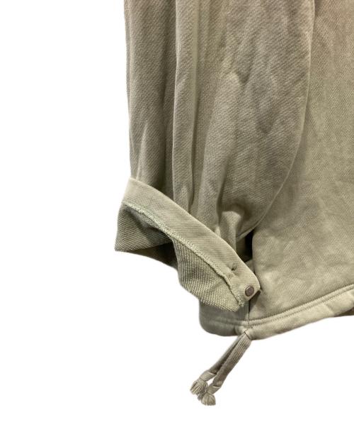 AURALEE（オーラリー）AURALEE (オーラリー) LIGHT FLOWY SWEAT PARKA グリーン サイズ:3の古着・服飾アイテム