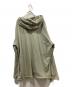 AURALEE (オーラリー) LIGHT FLOWY SWEAT PARKA グリーン サイズ:3：6000円