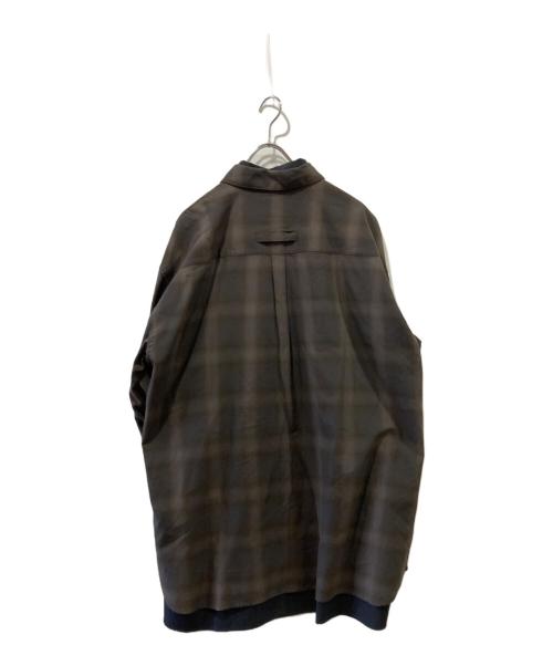 stein（シュタイン）stein (シュタイン) OVERSIZED LAYERED SHIRT stein ベージュ サイズ:Sの古着・服飾アイテム