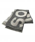 Acne studiosアクネ ストゥディオス）の古着「ロゴマフラー」｜グレー