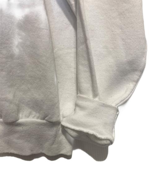 Hanes（ヘインズ）Hanes (ヘインズ) プリントスウェット ホワイト サイズ:Lの古着・服飾アイテム