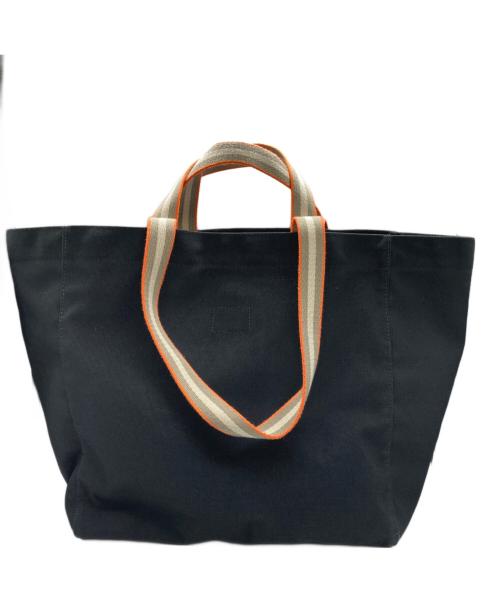 ANYA HINDMARCH（アニヤ・ハインドマーチ）ANYA HINDMARCH (アニヤハインドマーチ) Swim Household Tot ダークグレーの古着・服飾アイテム