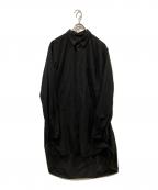 BLACK COMME des GARCONSブラックコムデギャルソン）の古着「ロングシャツ」｜ブラック