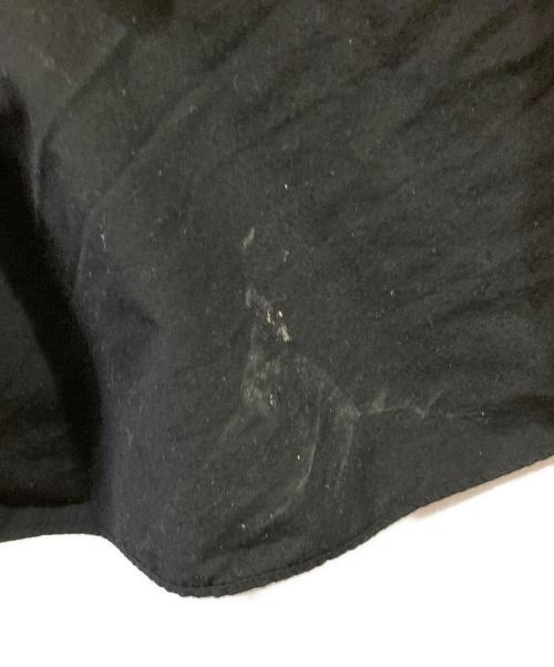 BLACK COMME des GARCONS（ブラックコムデギャルソン）BLACK COMME des GARCONS (ブラックコムデギャルソン) ロングシャツ ブラック サイズ:Ｍの古着・服飾アイテム