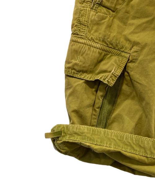 STONE ISLAND（ストーンアイランド）STONE ISLAND (ストーンアイランド) ガーメントダイカーゴショートパンツ グリーン サイズ:86の古着・服飾アイテム