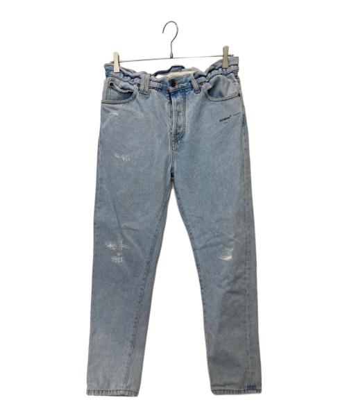 OFFWHITE（オフホワイト）OFFWHITE (オフホワイト) デニムパンツ ブルー サイズ:W31の古着・服飾アイテム
