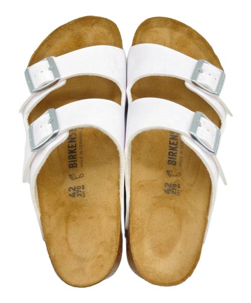 BIRKENSTOCK（ビルケンシュトック）BIRKENSTOCK (ビルケンシュトック) Arizona PR0F ホワイト サイズ:42の古着・服飾アイテム
