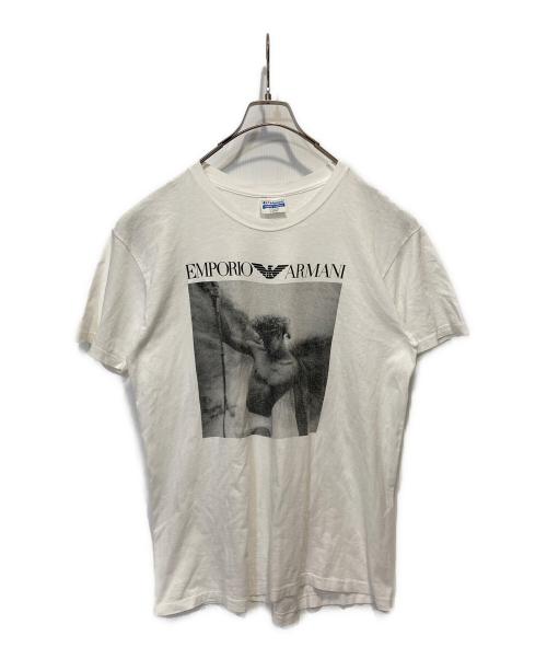 USED（ユーズド）USED (ユーズド) ヴィンテージTシャツ ホワイト サイズ:Ｌの古着・服飾アイテム