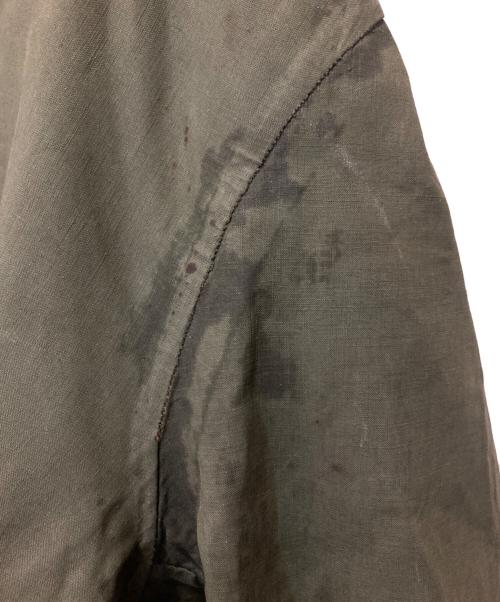 U'S NAVY（アメリカ海軍）U'S NAVY (ユーエスネイビー) デッキパーカー オリーブ サイズ:Ｌの古着・服飾アイテム